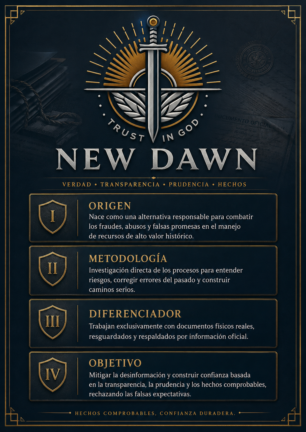 Lámina de perfil New Dawn